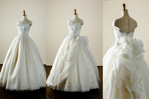 新作ドレス スタジオ撮影